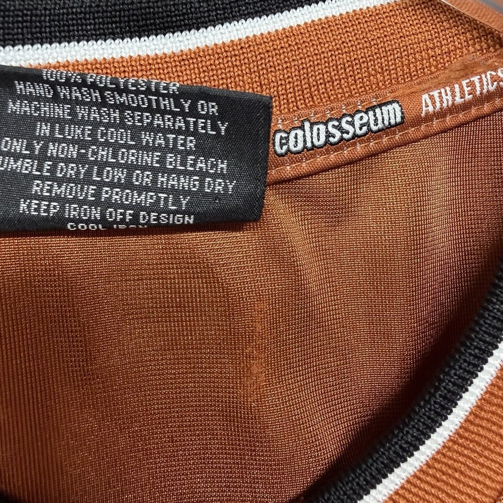 Texas Longhorn Colosseum Brand Jersey Youth Boys L 16-18 Orange #10 Athletic - Picture 6 of 9